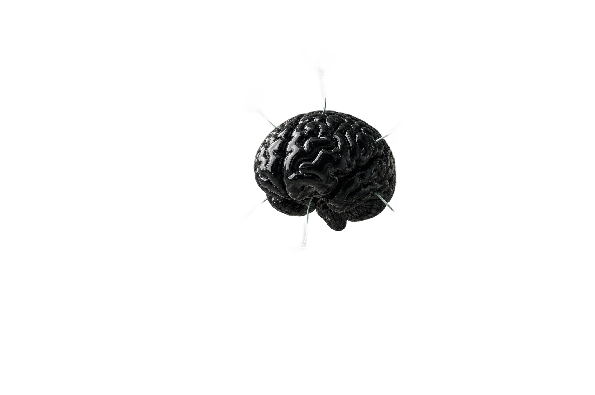 Abstrakte Visualisierung eines vernetzten AgentBrain