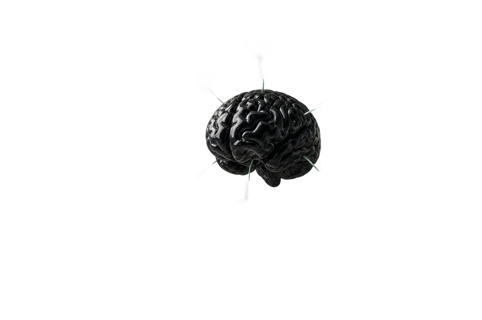 Abstrakte Visualisierung eines vernetzten AgentBrain