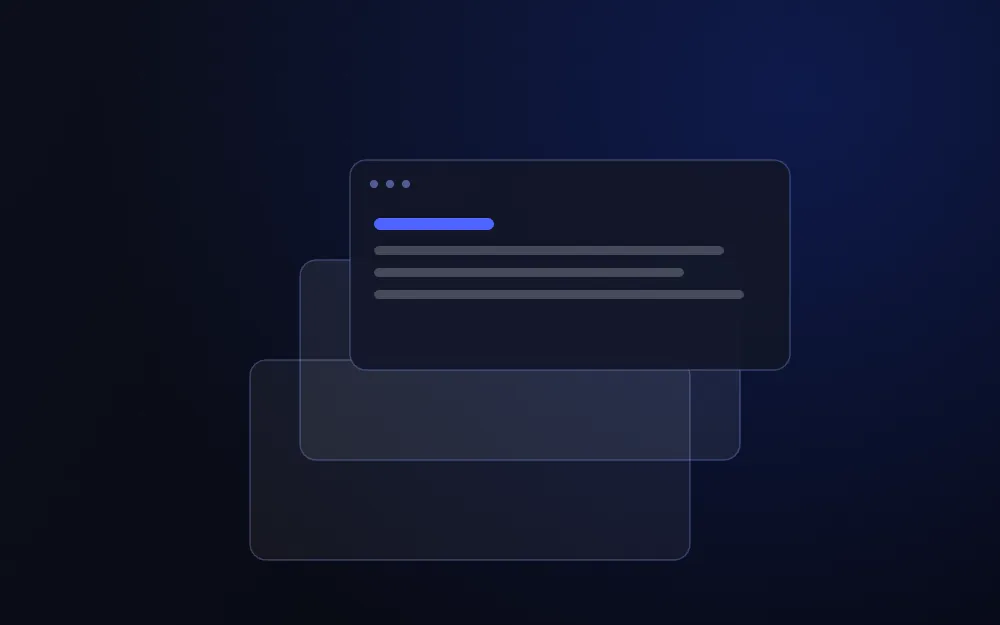 SaaS product interface connected to a governed memory layer